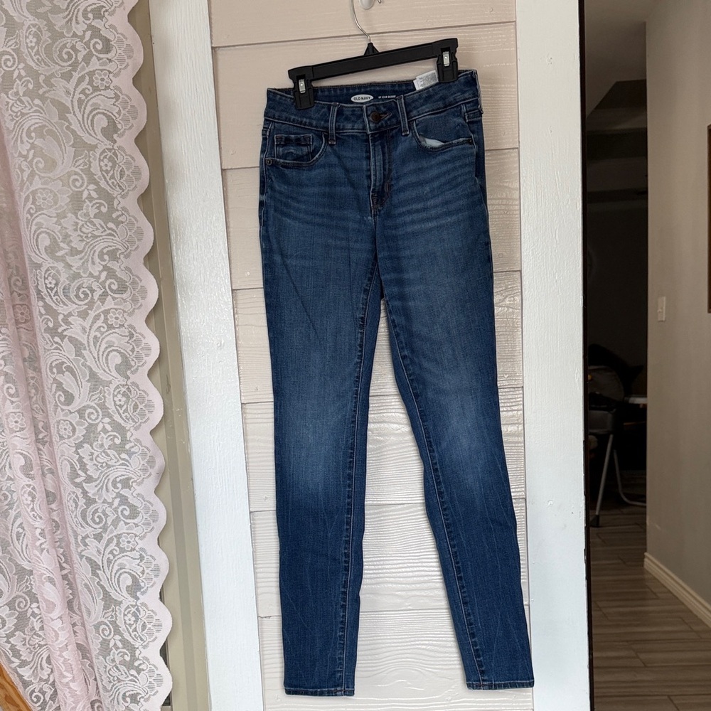 Old Navy Dark Blue Women's Skinny Jeans